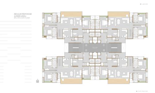  raamah-ellemento Block A Cluster Plan For 8th, 10th & 12 Floor