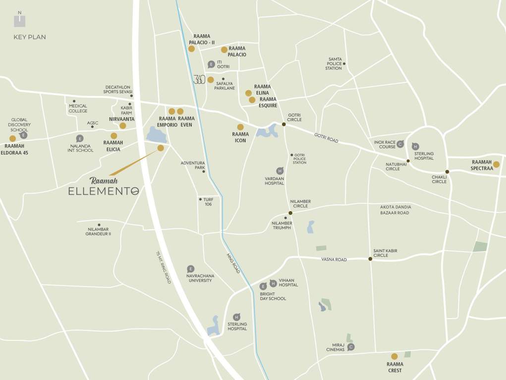  raamah ellemento Location Plan
