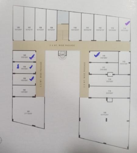  pramukh-cyprus Pramukh Cyprus Cluster Plan for 1st Floor