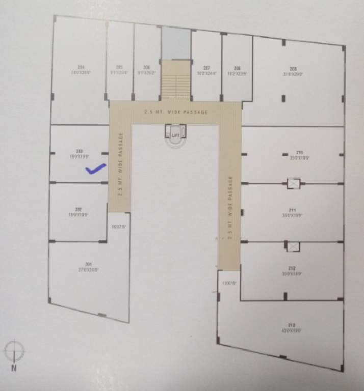  pramukh cyprus Pramukh Cyprus Cluster Plan for 2nd Floor