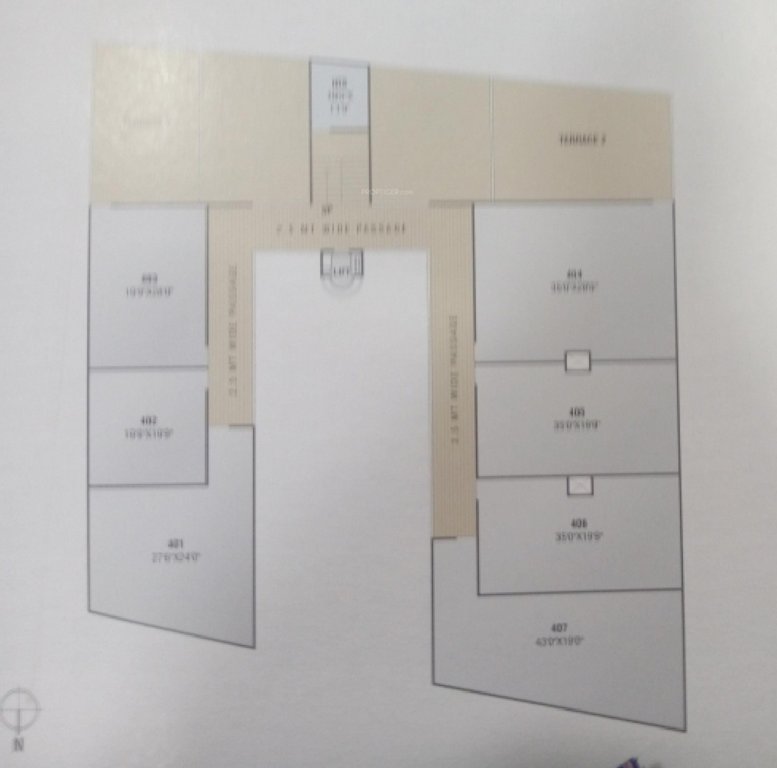 pramukh cyprus Pramukh Cyprus Cluster Plan for 4th Floor