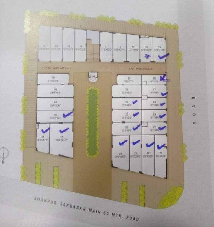  pramukh cyprus Pramukh Cyprus Cluster Plan for ground Floor