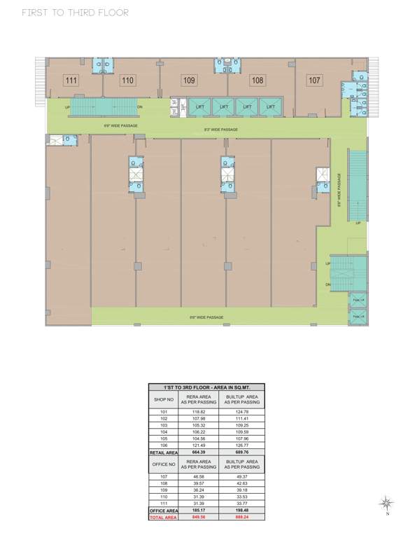  athens 1 Cluster Plan From 1st To 3rd Floor