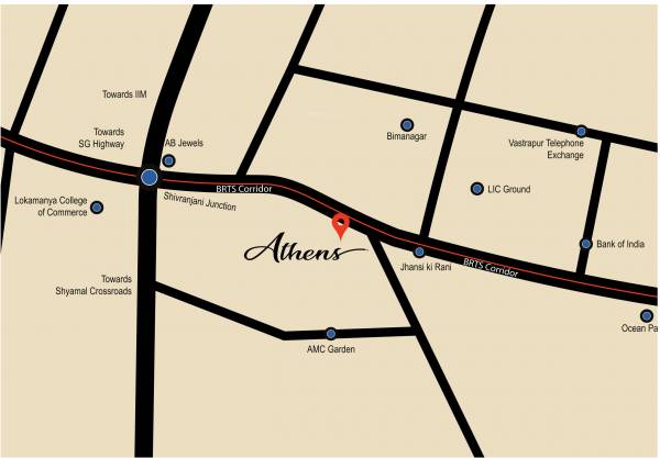  athens Location Plan