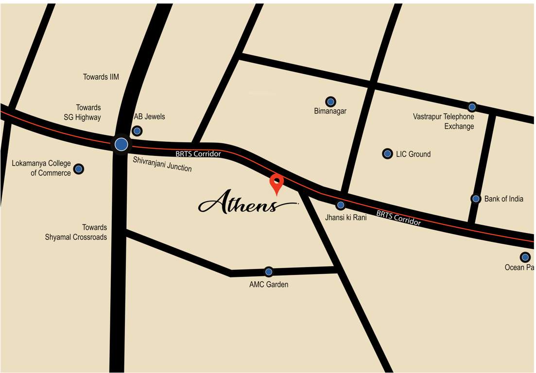  athens Location Plan