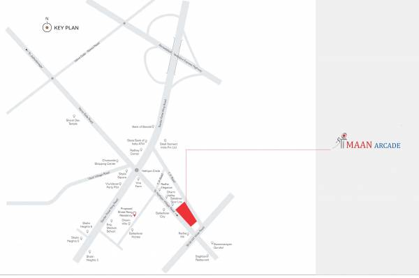  shreemaan-arcade Location Plan