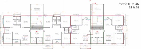 B1, B2 Typical Cluster Plan sanctum-homes B1, B2 Typical Cluster Plan