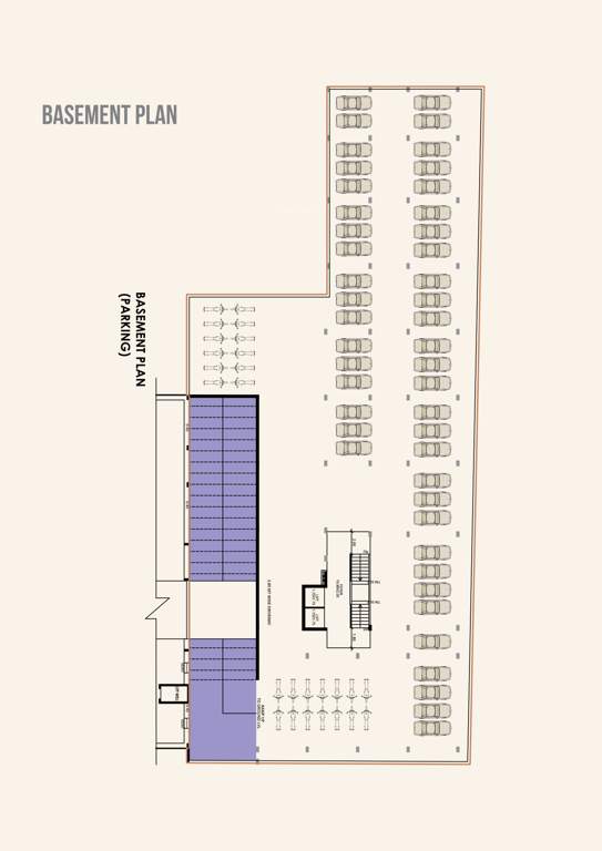  axiom 3 Block C Basement Floor Cluster Plan