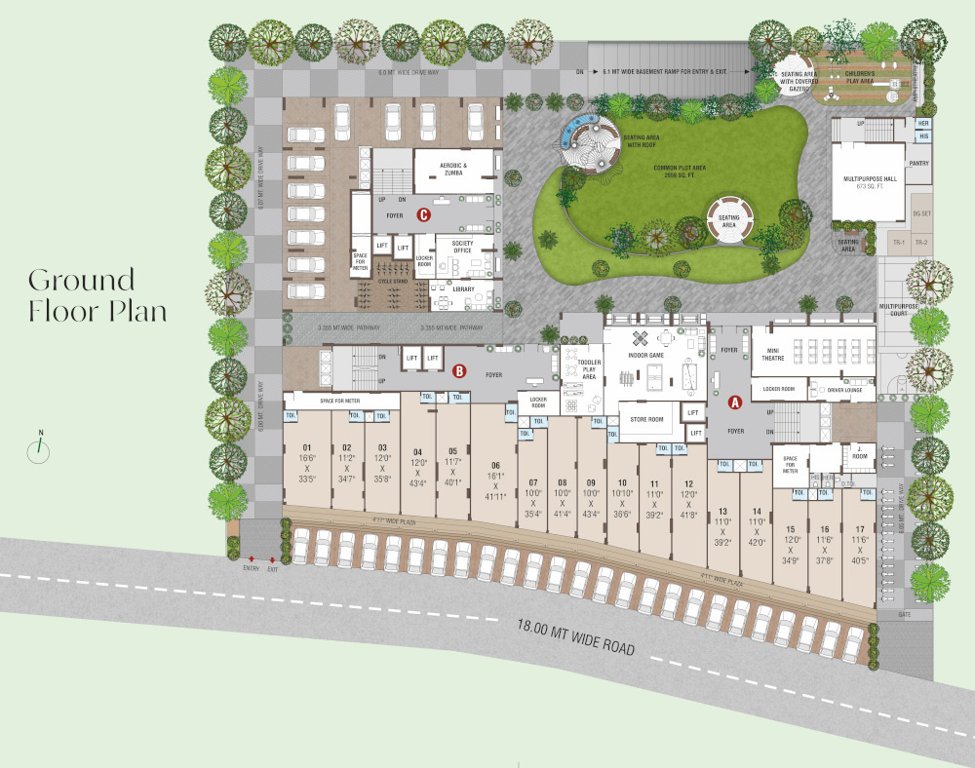  ventilla Block A Cluster Plan