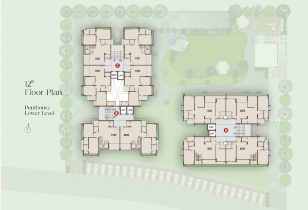  ventilla Block A Cluster Plan