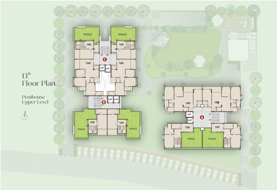  ventilla Block A Cluster Plan