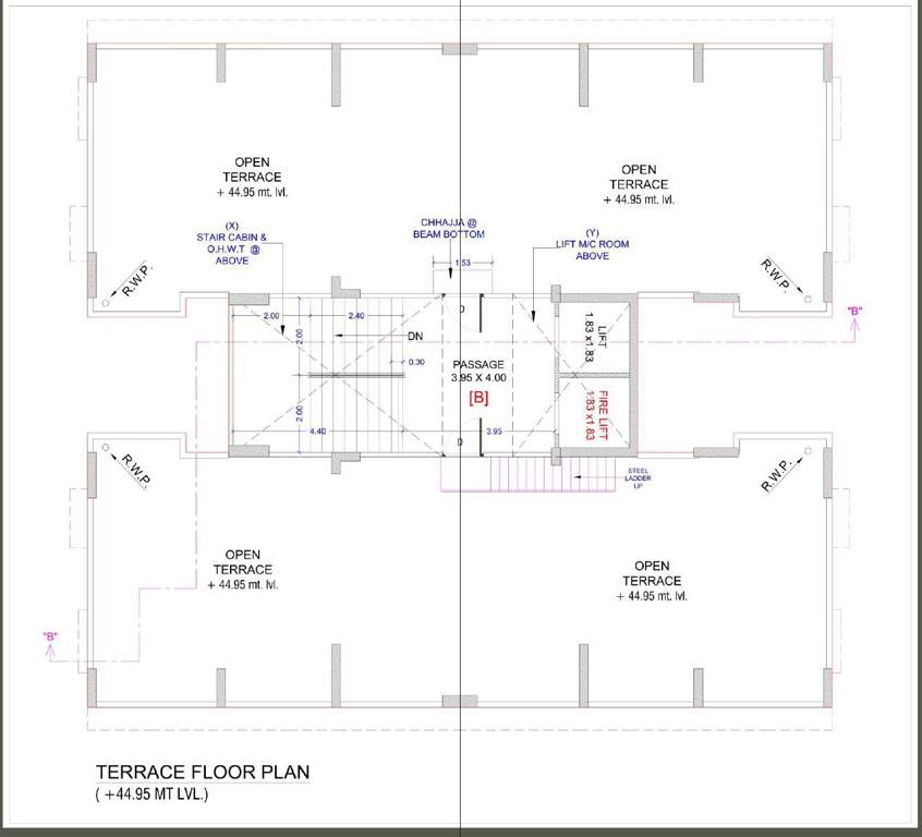  the great fourteen Block A Terrace Cluster Plan