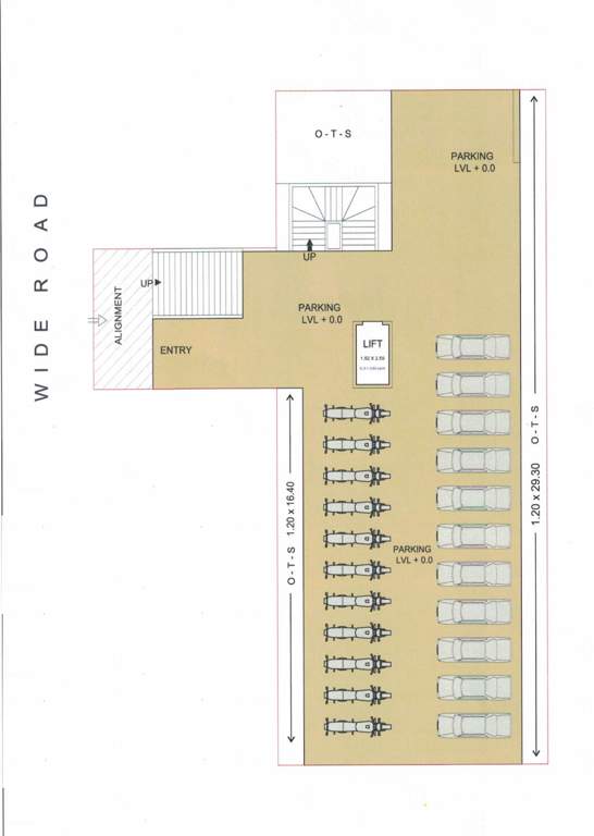 shree balaji textile market Shree Balaji Textile Market Stilt Floor Cluster Plan
