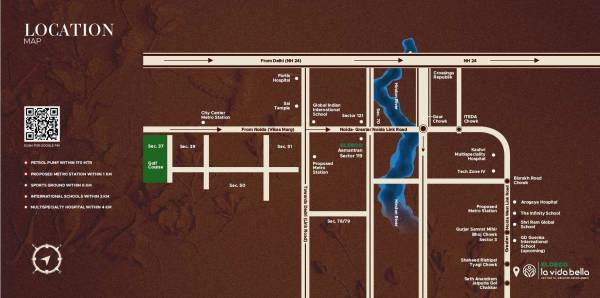 Location Plan la-vida-bella Location Plan