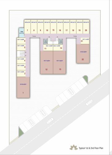 Dream Shoppers Cluster Plan from 1st to 2nd Floor dream-shoppers Dream Shoppers Cluster Plan from 1st to 2nd Floor