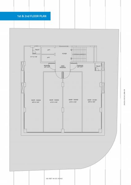  capitol-2 Capitol 2 Cluster Plan from 1st to 2nd Floor