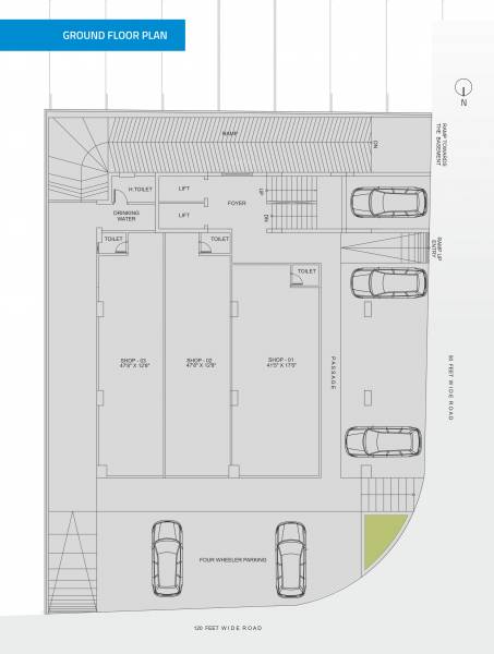  capitol-2 Capitol 2 Ground Floor Cluster Plan