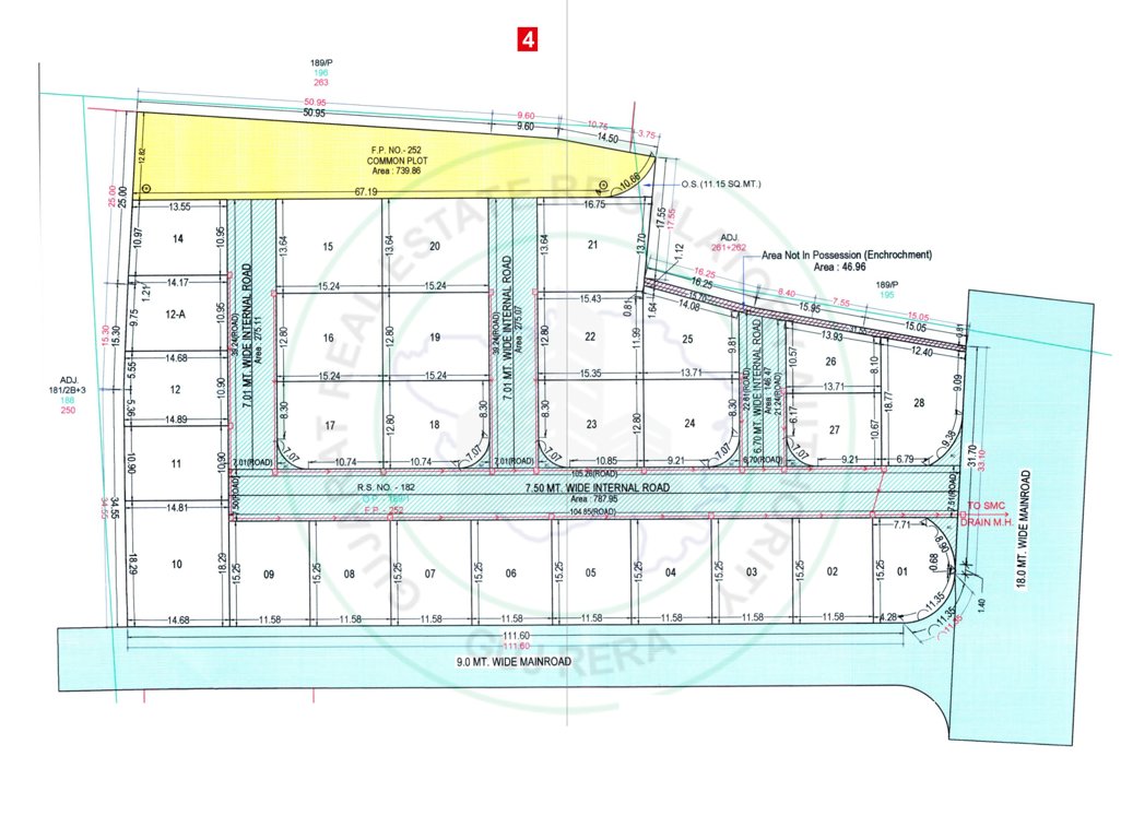 shubham villa Layout Plan