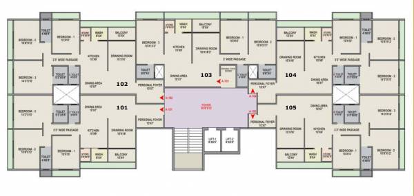  mango-oasis Mango Oasis Cluster Plan