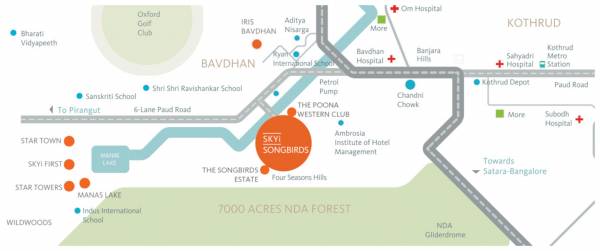 songbirds-commercial Location Plan