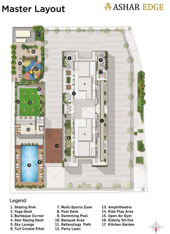 edge galleria phase i Layout Plan
