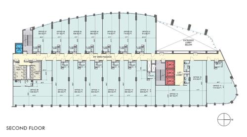  supremus-andheri Supremus Andheri Cluster Plan for 2nd Floor