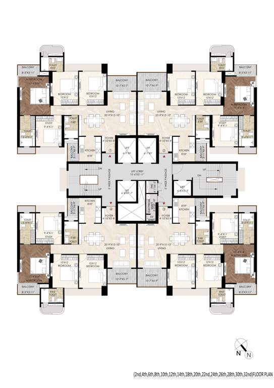  codename mesmerise Block B Cluster Plan