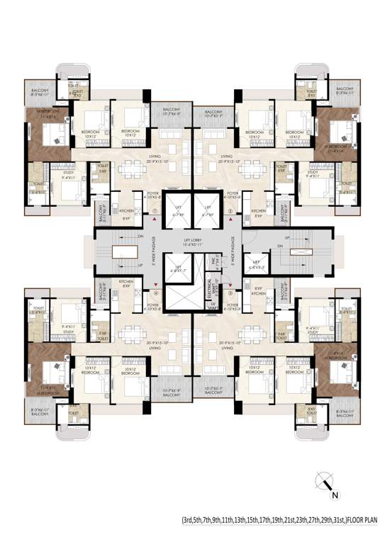  codename mesmerise Block C Cluster Plan