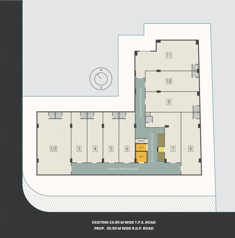  stellar ii Stellar II Cluster Plan from 1st to 7th Floor