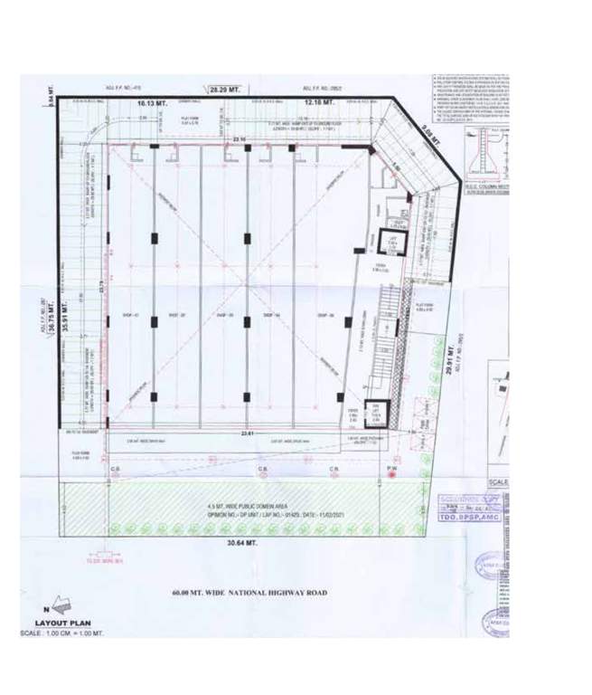  progress Layout Plan