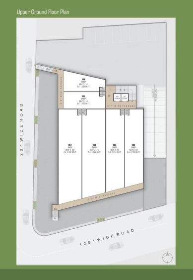 valentina business hub Valentina Business Hub Cluster Plan for ground Floor