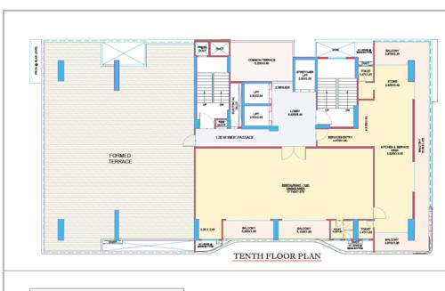  gm-axia Gagan GM Axia - Ground floor to 3 Floor Cluster Plan For 10th Floor