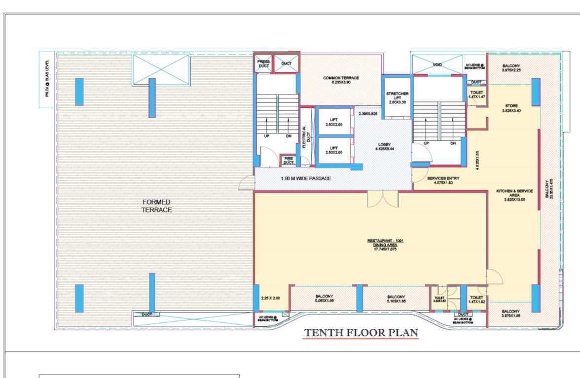  gm axia Gagan GM Axia   Ground floor to 3 Floor Cluster Plan For 10th Floor