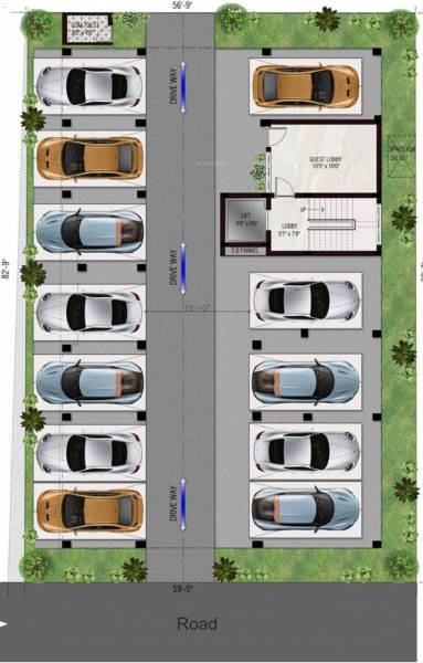  tulsi Tulsi Cluster Plan For Ground Floor