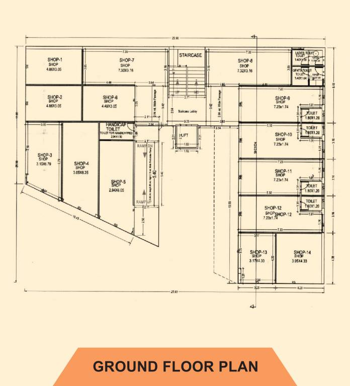  complex Complex Ground Floor Cluster Plan