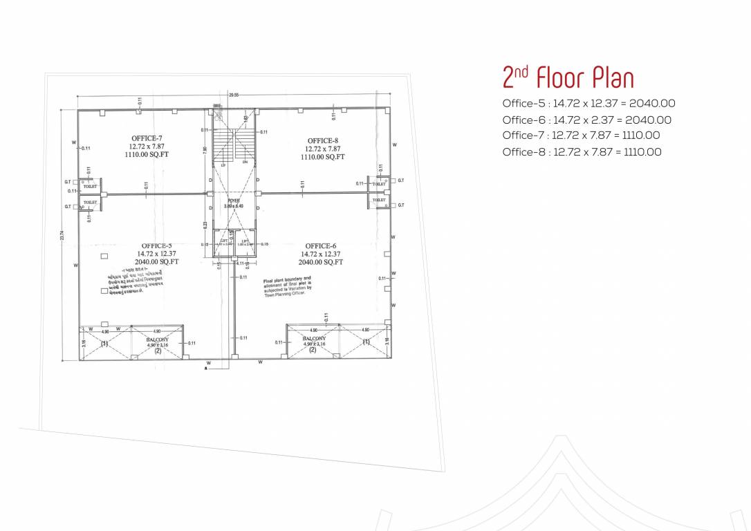  inventive Inventive Cluster Plan for 2nd Floor