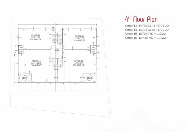  inventive Inventive Cluster Plan for 4th Floor