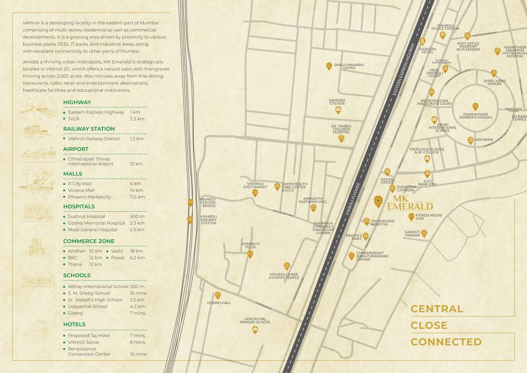  emerald Location Plan