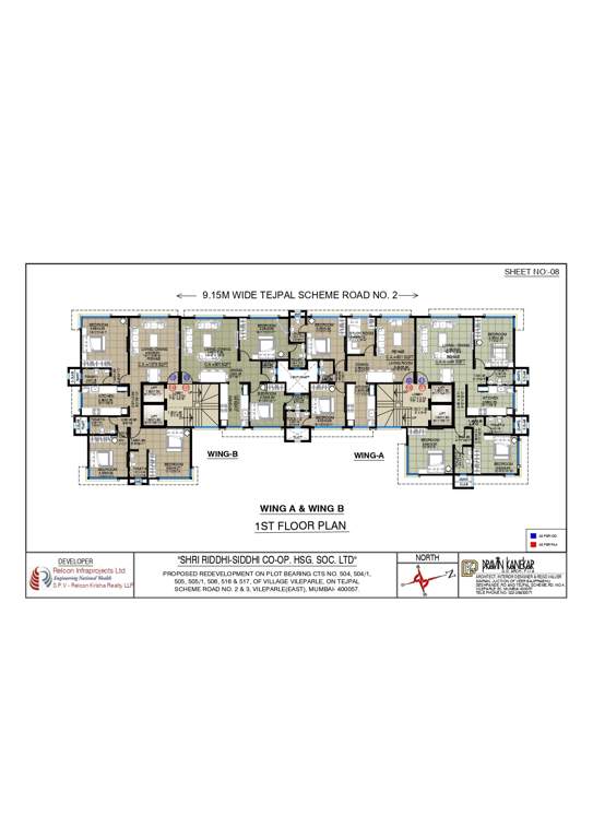  ridhi sidhi sadan of ridhi sidhi co operative housing society ltd Ridhi Sidhi Sadan Of Ridhi Sidhi Co Operative Housing Society Ltd Cluster Plan