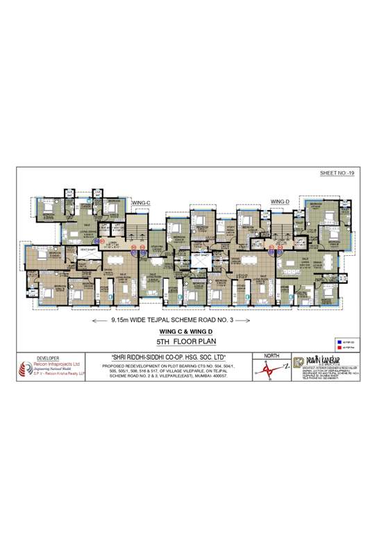  ridhi sidhi sadan of ridhi sidhi co operative housing society ltd Ridhi Sidhi Sadan Of Ridhi Sidhi Co Operative Housing Society Ltd Cluster Plan