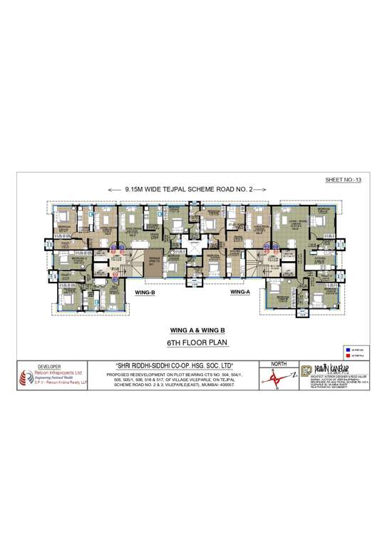  ridhi sidhi sadan of ridhi sidhi co operative housing society ltd Ridhi Sidhi Sadan Of Ridhi Sidhi Co Operative Housing Society Ltd Cluster Plan