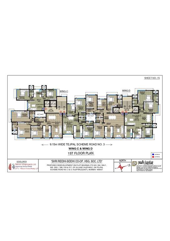  ridhi sidhi sadan of ridhi sidhi co operative housing society ltd Ridhi Sidhi Sadan Of Ridhi Sidhi Co Operative Housing Society Ltd Cluster Plan