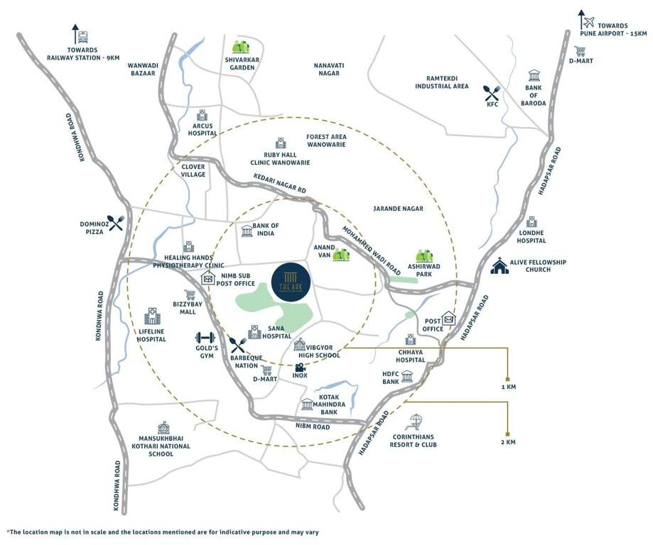  the ark voyage to the star tower e annex Location Plan