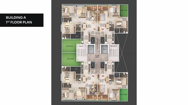  aravali Wing A Cluster Plan