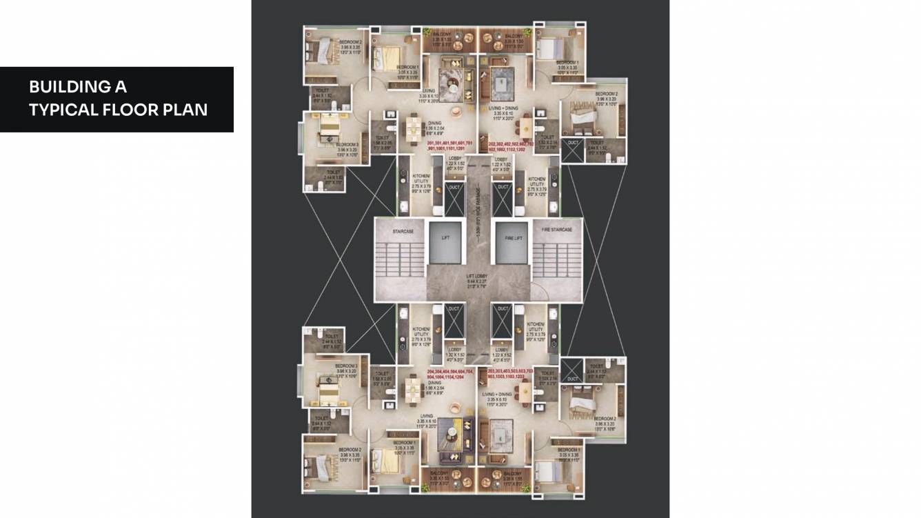  aravali Wing A Cluster Plan