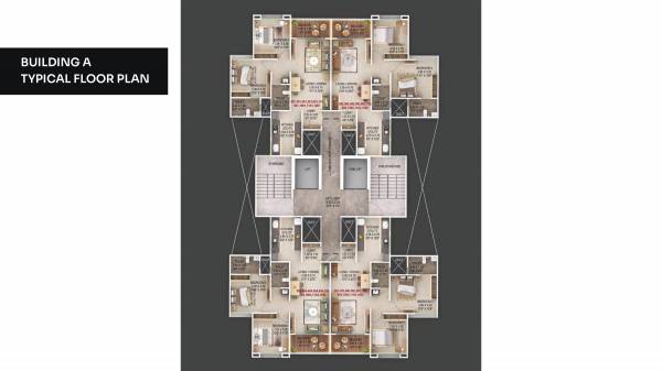  aravali Wing B Cluster Plan