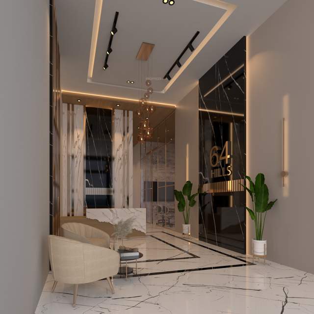  64 hills Entrance Lobby