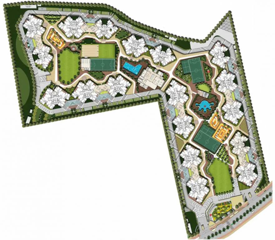  park titan phase iv Layout Plan