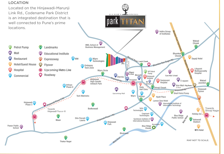  park titan phase iv Location Plan