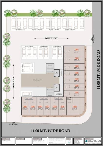  vista-corner Vista Corner Cluster Plan